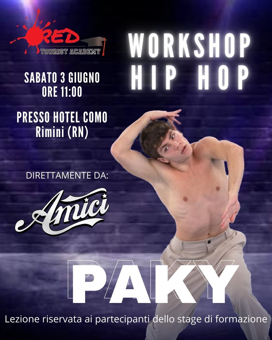 WORKSHOP HIP HOP BY PAKY