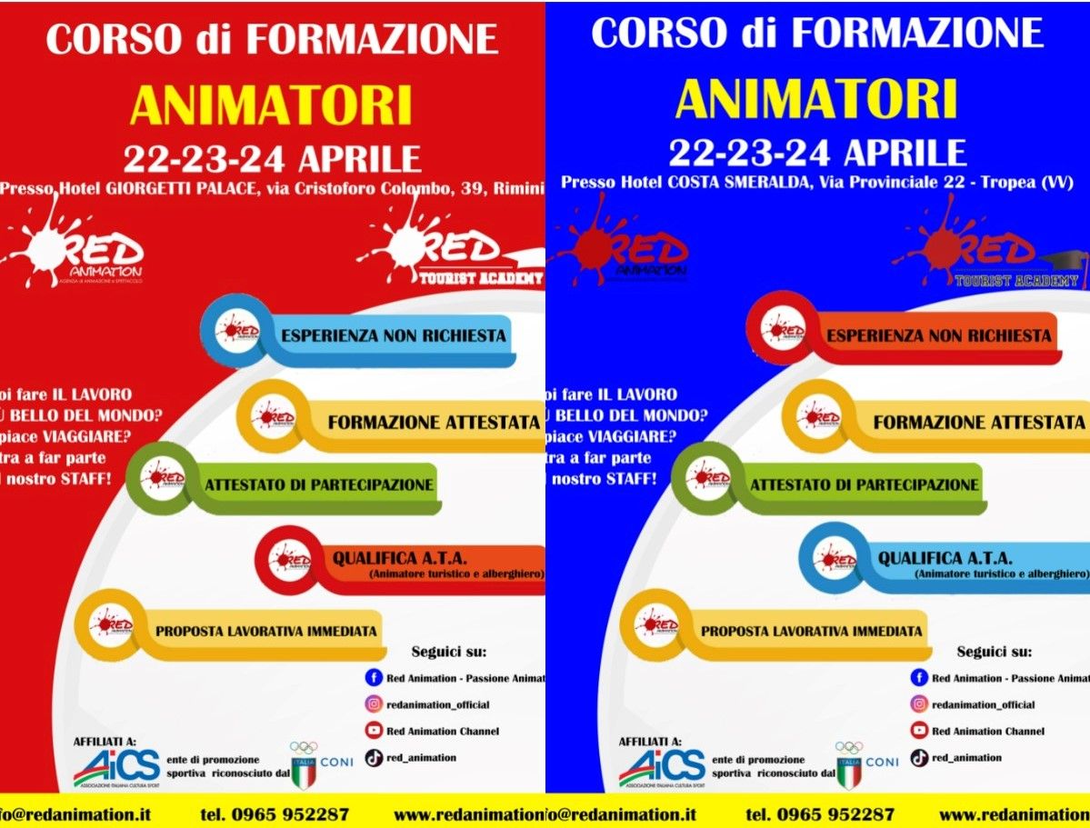 STAGE DI SELEZIONE E FORMAZIONE 22 - 23 - 24 APRILE 2022