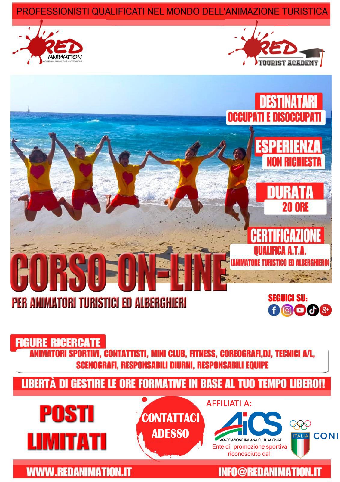 CORSI ON-LINE RED TOURIST ACADEMY